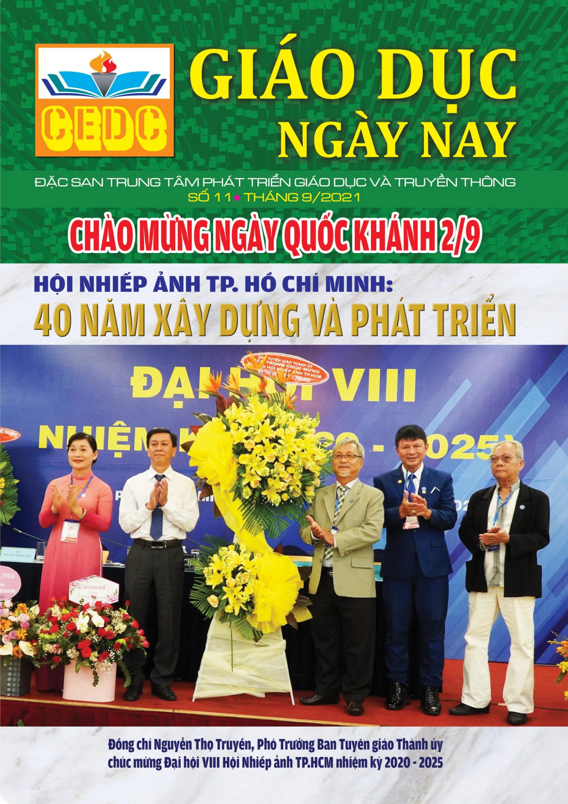 PHÁT HÀNH ĐẶC SAN GIÁO DỤC NGÀY NAY SỐ 11 THÁNG 9/2021: Giá bán theo giá bìa
