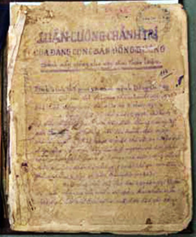 Tổng Bí thư Trần Phú và những chỉ dẫn về xây dựng, chỉnh đốn Đảng