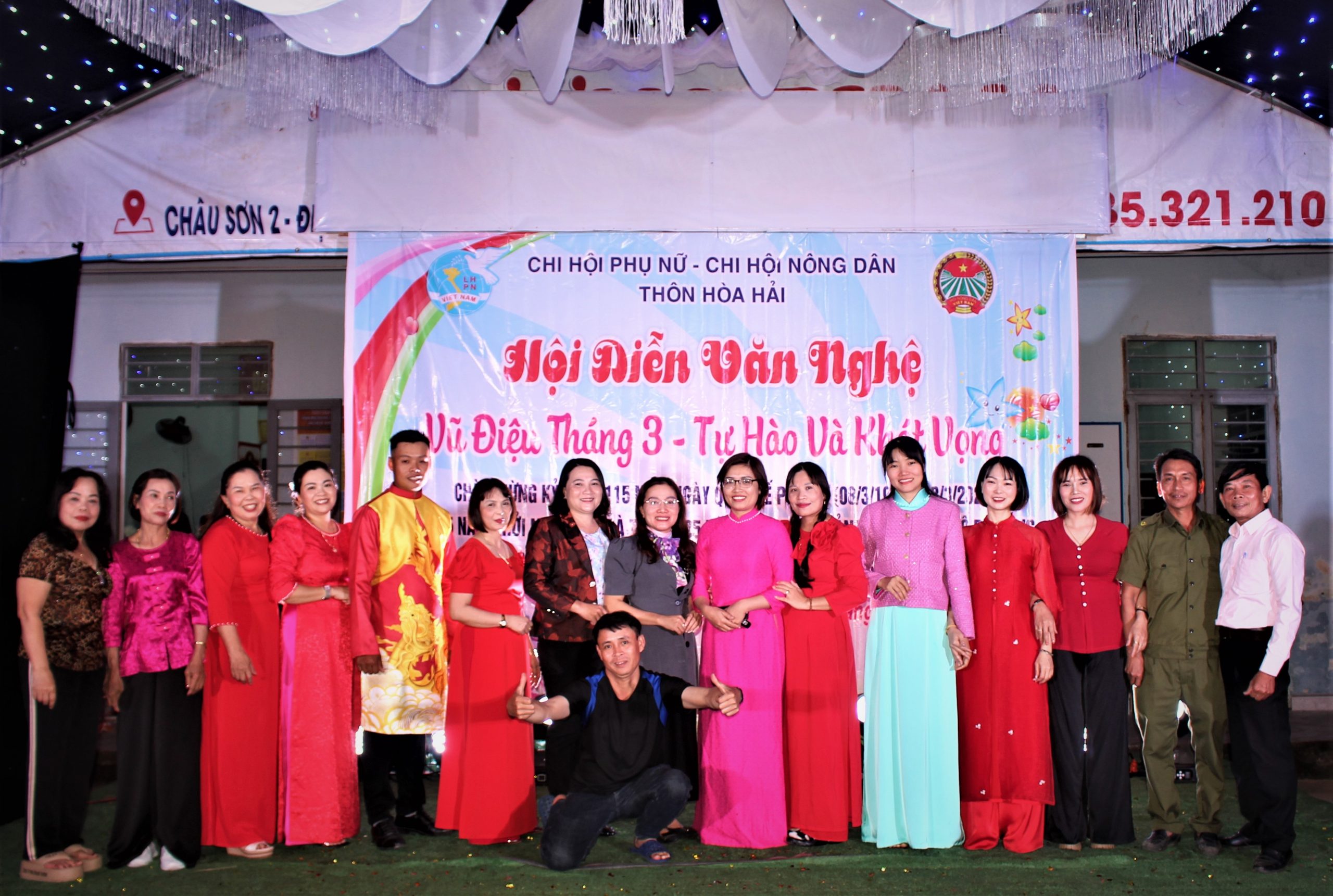 HÒA PHÚ RỘN RÀNG ĐÊM GIAO LƯU  VĂN NGHỆ KỶ NIỆM NGÀY 8/3